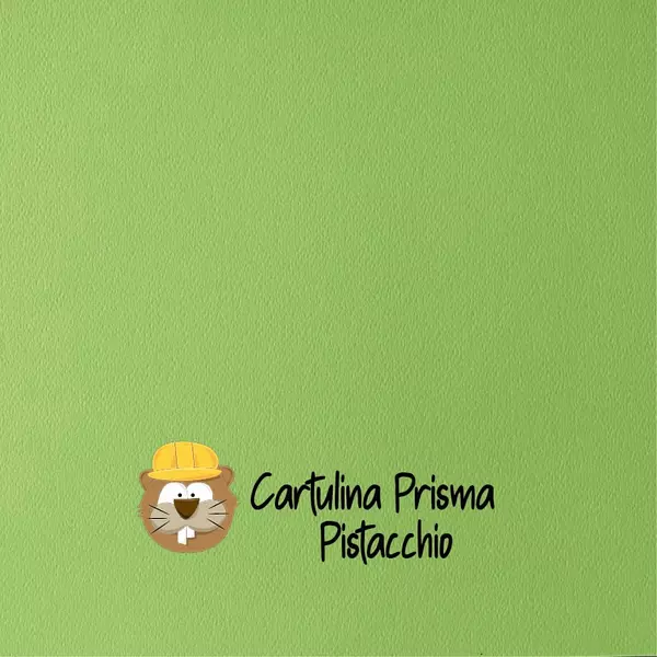 10 Hojas Cartulina Prisma Pistacchio (220 Gr)