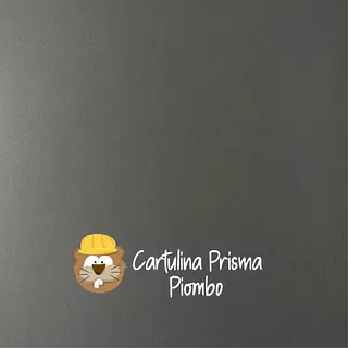 10 Hojas Cartulina Prisma Piombo (220 Gr)