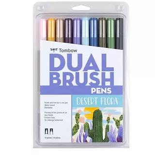 Tombow Dual Brush Pens Desert Flora Palette