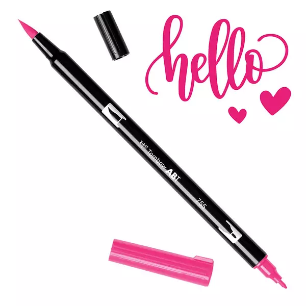 Tombow Dual Brush Pen 755 Rubina
