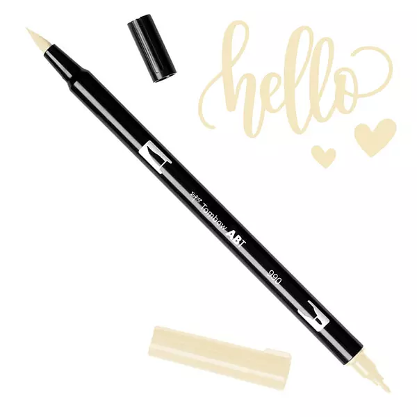 Tombow Dual Brush Pen 990 Arena Clara