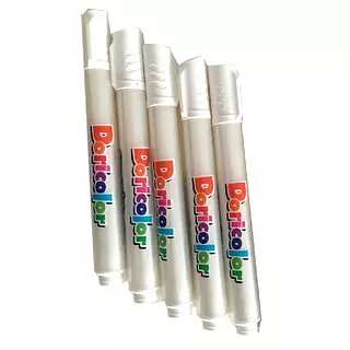 Marcador Doricolor Blanco * 1 Unidad