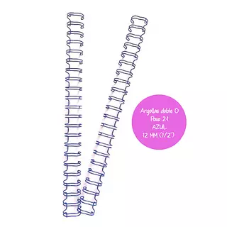 Argollas para Cinch 1/2 Azules Oscuras * 2 Pz (20 Loops)