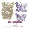 3173 Troquel Mariposas * 2 Pz