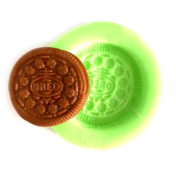 Molde Silicona Galleta Oreo