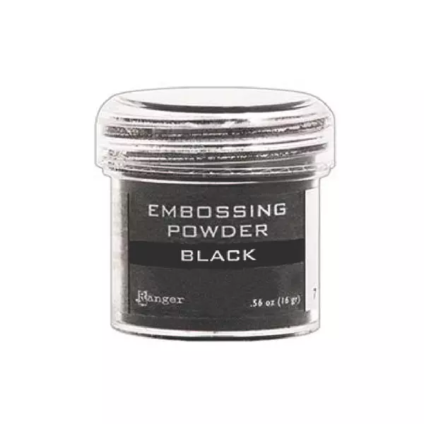 Polvos Embossing Negro