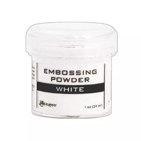 Polvos Embossing White