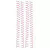 Argollas Espiral Rosadas 5/8 * 4 Pz