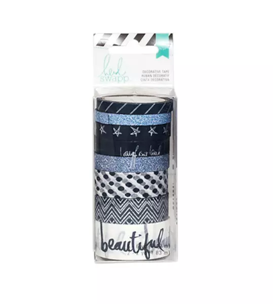 Washi Tape Tonos Azules