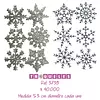 3739 Toquel Copos Nieve * 6 Pz