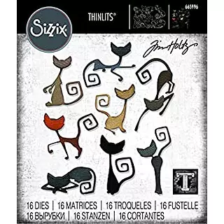 665996 Troquel Thinlits Gatos Traviesos