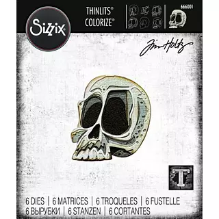 666001 Troquel Thinlits Calavera