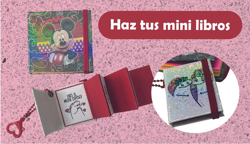 Taller Haz tus mini libros (presencial y virtual)