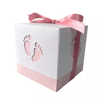 Archivo Caja Cubo Pies Bebe