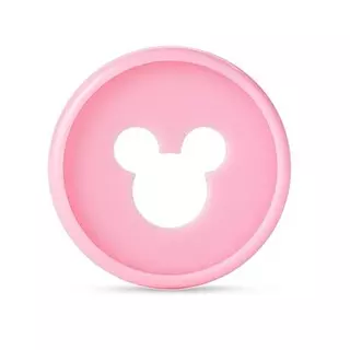 Argolla Disco Mickey Rosado * 10 Pz