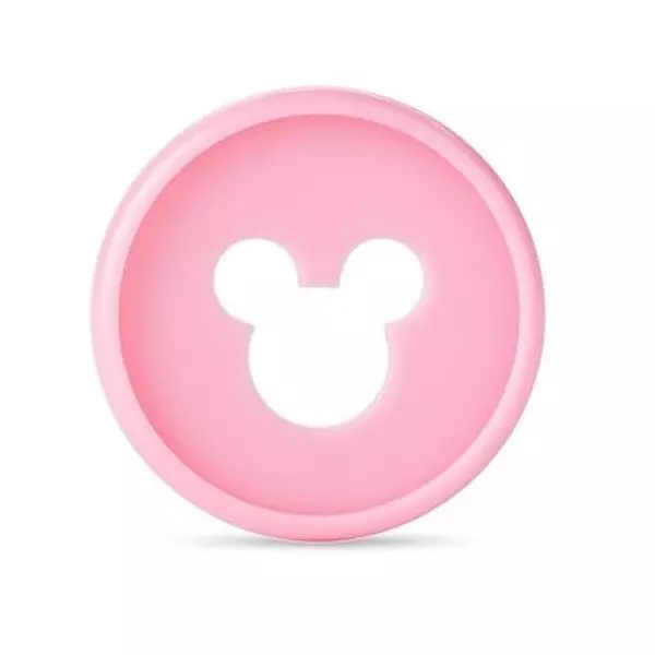 Argolla Disco Mickey Rosado * 10 Pz