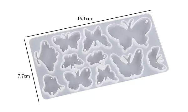 Molde Silicona Mariposas Varias