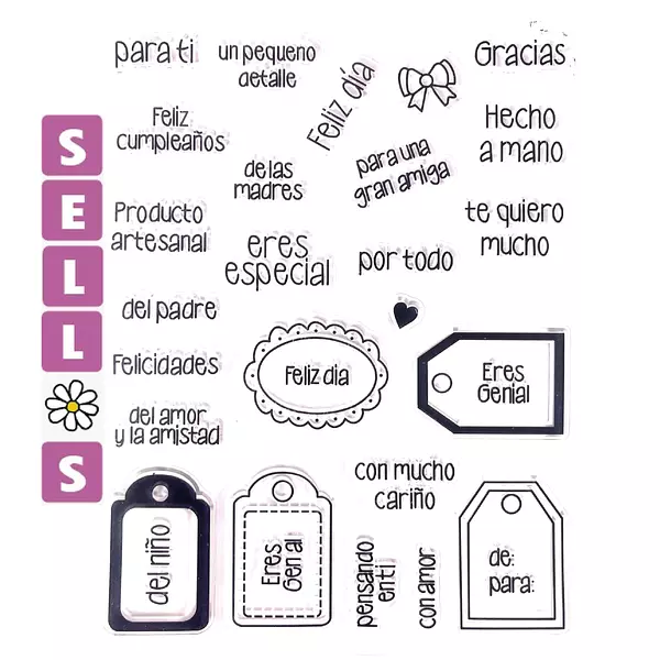 353 Sellos Para Tarjetas