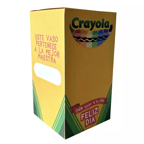 Diseño Caja Crayola