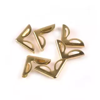Esquinero Dorado Calado * 12 Pz