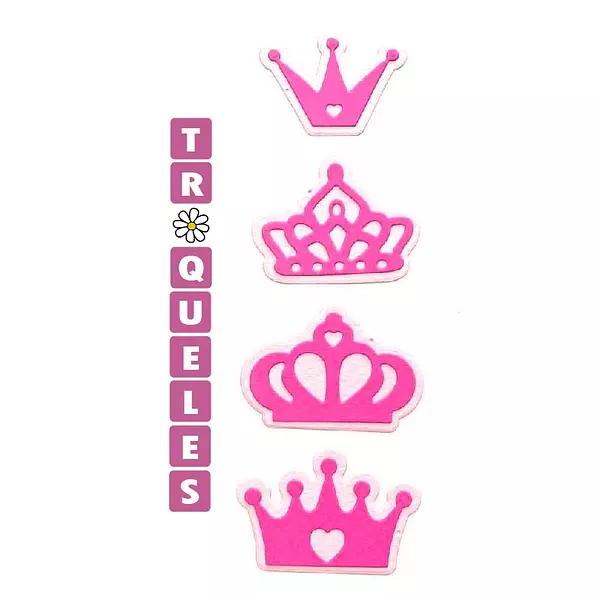 T0979 Troquel Coronas * 8 Pz