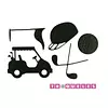 072 Troquel Carrito de Golf y Accesorios * 5 Pz