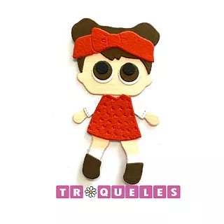 T2138 Troquel Muñeca Lol