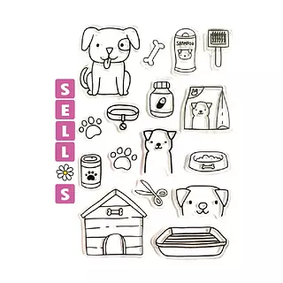 315 Sellos Perritos