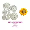 2501 Troquel Girasol