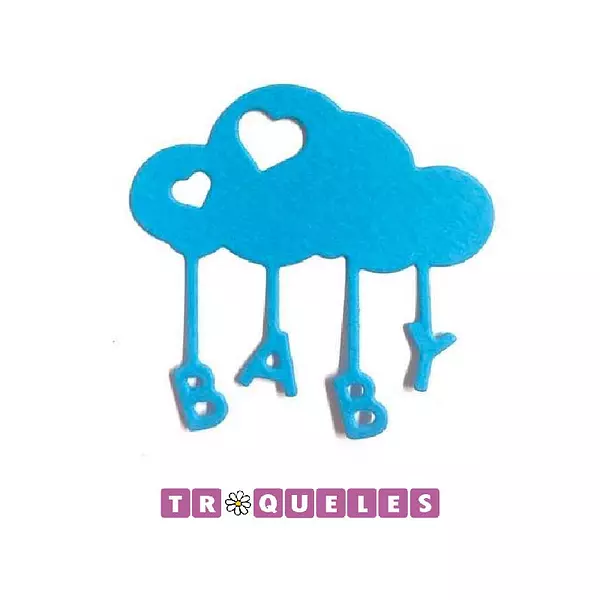 T0438 Troquel Nube Baby