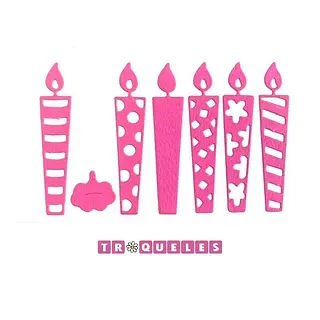 T2159 Troquel Velas