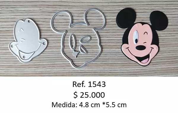 T1543 Troquel Mickey Mouse