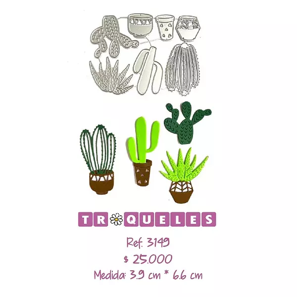 3149 Troquel Cactus