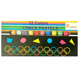 Tizas Pastel * 12 Colores