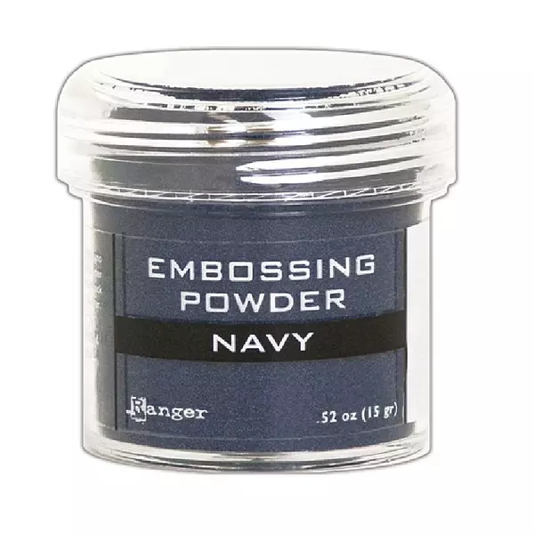 Polvos Embossing Navy