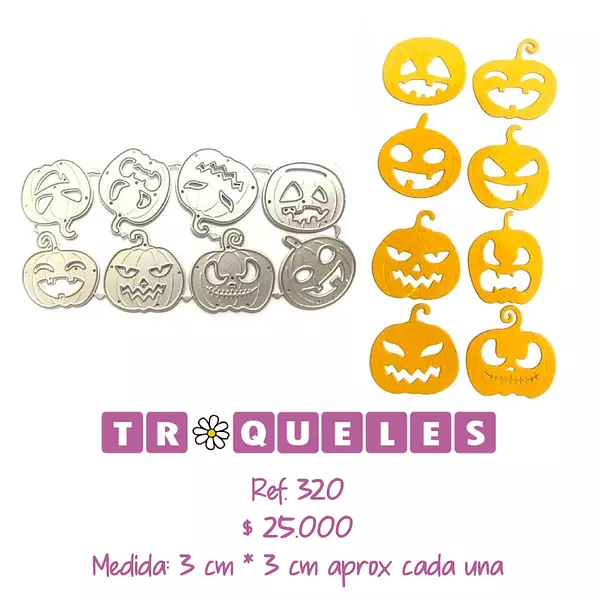 T0320 Troqueles Calabazas