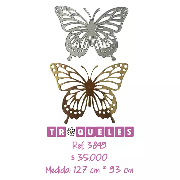 3849 Troquel Mariposa