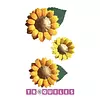 3861 Troquel Girasoles * 3 Pz