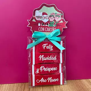 Diseño Feliz Navidad y Prospero Año Nuevo