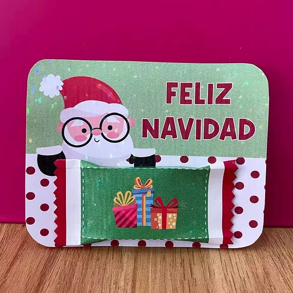 Diseño Base y Chip Bag Feliz Navidad