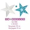 3392 Troquel Estrellas * 6 Pz