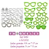 3451 Troquel Gafas Varias