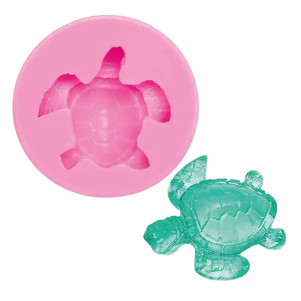 Molde Silicona Tortuga