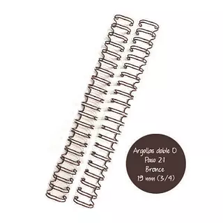 Argollas para Cinch 3/4 Bronce * 2 Pz (20 Loops)