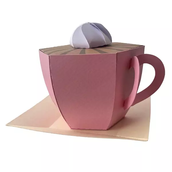 Archivo Taza De Capuchino 3d