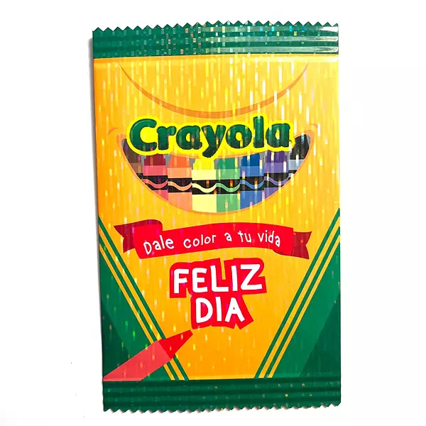 Diseño Chip Bag Crayola Dia del Maestro